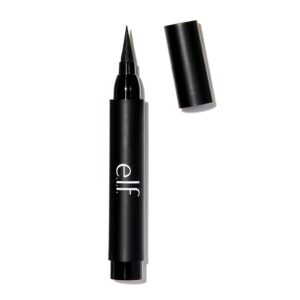 e.l.f. Cosmetics Studio Intense Ink Eyeliner in Blackest Black, 2.5 Gram,pencil