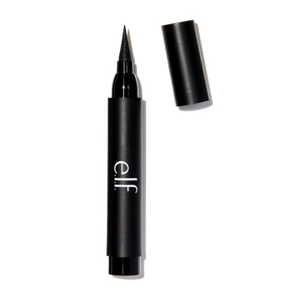 e.l.f. Cosmetics Studio Intense Ink Eyeliner in Blackest Black, 2.5 Gram,pencil