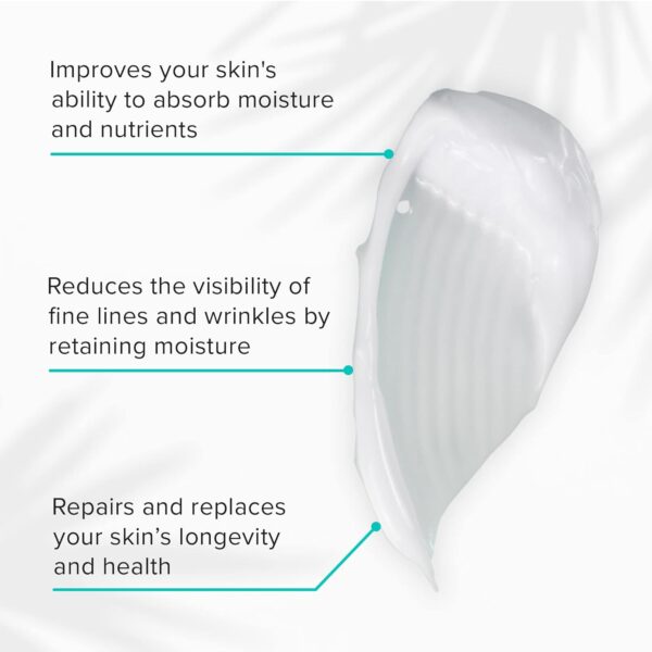 ClarityRx Feel Better Hyaluronic Acid Face Moisturizer, Natural Plant-Based Moisturizing Cream with Jojoba Oil & Hyaluronic Acid for Hydration, Smooths Dry, Aging Skin, Paraben & Cruelty Free