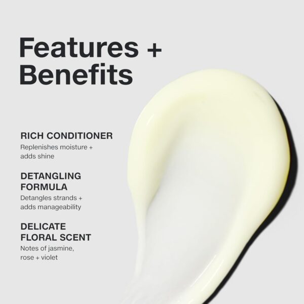 Paul Mitchell The Detangler Conditioner, Hydrates + Adds Manageability, For Medium to Coarse + Color-Treated Hair