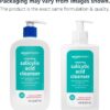 Amazon Basics Cleanser Face Wash - Renewing Salicylic Acid with Ceramides & Vitamin D, 8 fl oz, 1-Pack