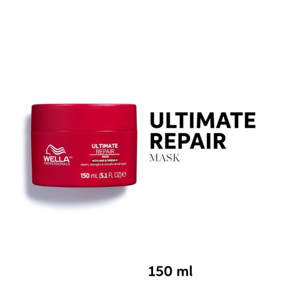 Wella Professionals ULTIMATE REPAIR Mask for Damaged Hair | Repairs, Strengthens, & Smooths with AHA & Omega-9 | For All Hair Types