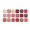 Revolution Beauty, Forever Flawless Eyeshadow Palette, 18 Pigmented Shades, Nude & Warm Pressed Powder Mattes, Shimmers, Glitters, Allure, 15 X 0.04 Oz.