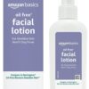 Amazon Basics Oil-free Facial Moisturizer for Sensitive Skin, Fragrance Free, 4 Fluid Ounce (Previously Solimo)