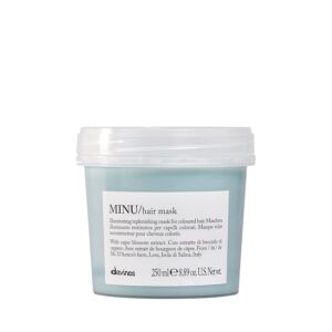 Davines MINU Hair Mask | Nourish and Brighten Color Treated Hair | Smooth and Add Shine