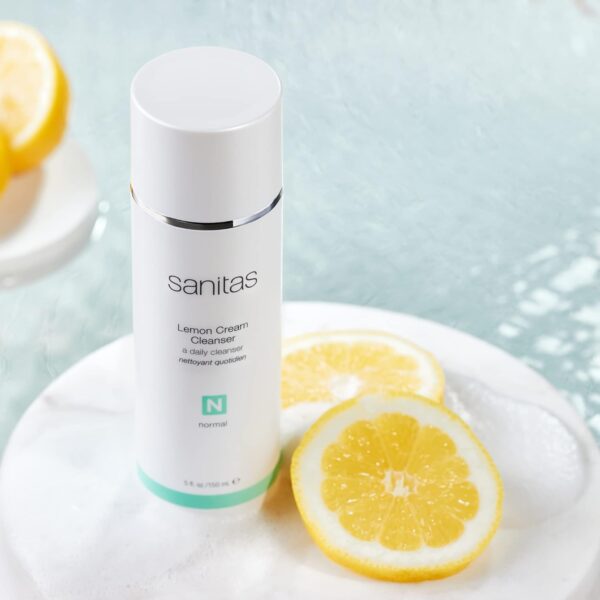 Lemon Cream Duo, Enriching Cleanser and Facial Scrub, Vitamin C, Vitamin E, Jojoba Oil