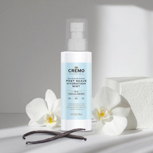 Cremo Post Shave - Vanilla Orchid, Hydration Mist for Women, 5.9 oz