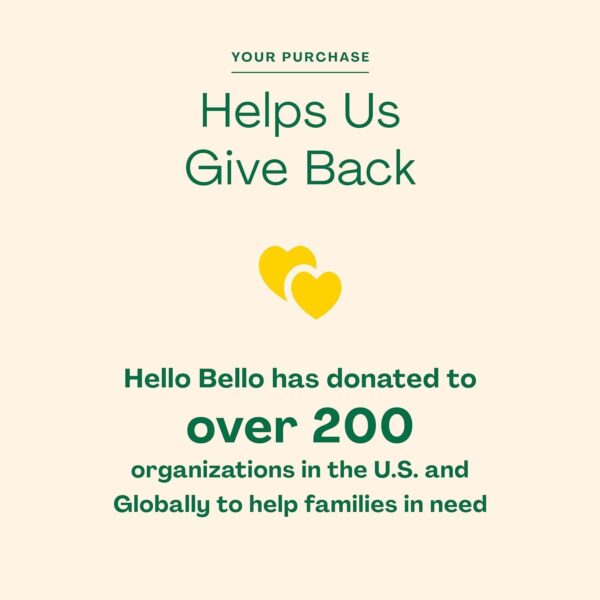 Hello Bello Mineral SPF 50 Face & Body Sunscreen Stick, Water Resistant and Reef Friendly Roll On Sun Protection, 1oz