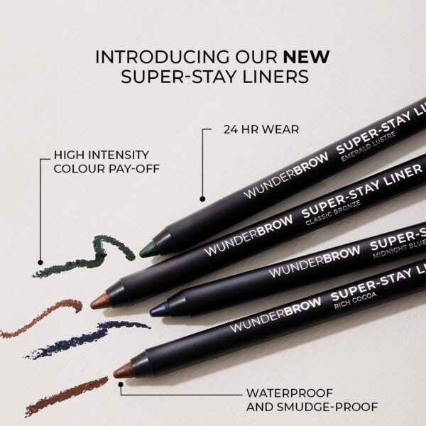 Super Stay Eyeliner Pencil, Waterproof and Smudge-Proof, Shade: Rich Cocoa