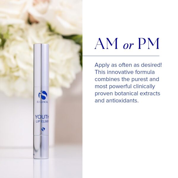 iS CLINICAL Youth Lip Elixir; Lip Plumper; Lip Care Products; Contains Vitamin C, Hyaluronic Acid