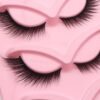 False Eyelashes Fox Eye 10 Pairs Pack 40D Natural Look Fluffy Wispy Cat Eye Lashes Soft Faux Mink Lashes Lightweight D-Curl Eyealshes (Fox Wispy D-301)