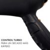 Hot Tools Pro Artist Black Gold 2100 Turbo Ceramic + Ionic Hair Dryer | Fast Dry, Lightweight