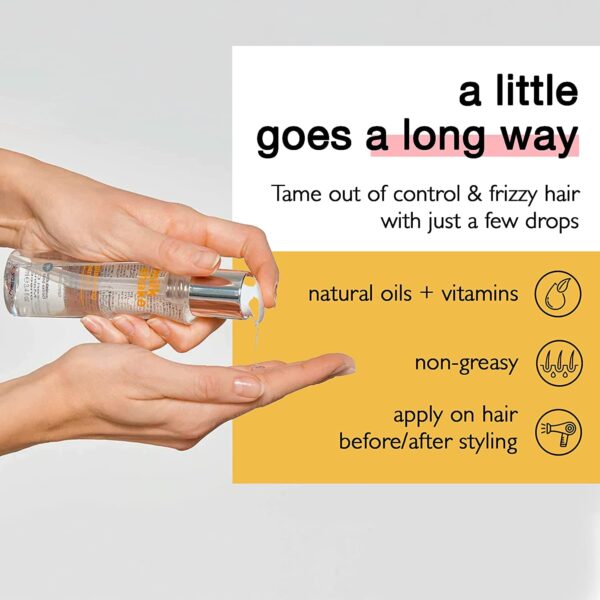 milk_shake Glistening Serum - Hair Serum for Frizzy Hair - All Natural Anti Frizz Hair Serum - 3.4 Fl OZ