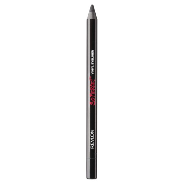 REVLON Pencil Eyeliner, So Fierce Vinyl Eye Makeup, Waterproof, Smooth Gliding, Longwearing with Shiny Vinyl Finish, 860 Midnight Mystery, 0.042 Oz