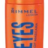 Rimmel London Scandaleyes Mascara, Long-Wearing, Smudge-Proof, 001 , Waterproof Black, 0.41oz