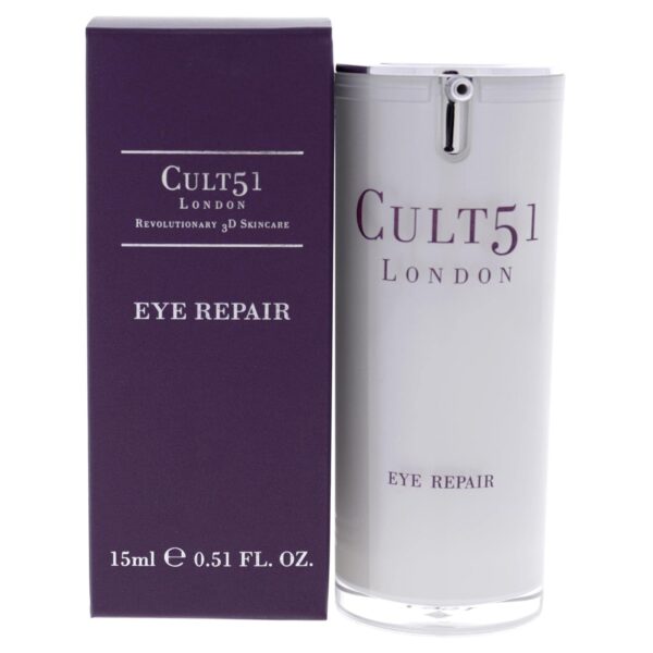 Cult51 Eye Repair Cream - Intensely Hydrating Treatment - Prevents, Reduces Signs Of Aging And Visible Wrinkles - Brightens And Hydrates Under Eye Area - Renewing Care Restores Your Skin - 0.51 Oz