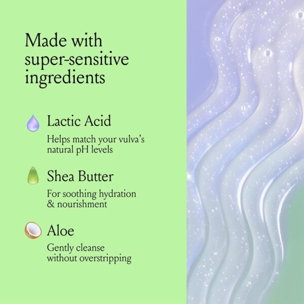 Billie - V Smooth - Shave Gel + Cleanser for Pubic Hair & Skin - pH-Balanced - Fragrance-Free - Gynecologist-Approved - 6.5 oz.