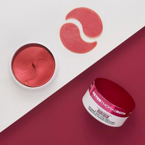 Peter Thomas Roth | Even Smoother™ Glycolic Retinol Hydra-Gel Eye Patches, Under-Eye Patches With Glycolic Acid and Retinol, Treats Tiny Bumps, Texture, Fine Lines and Wrinkles Under the Eye Area