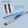 BabylissPRO Nano Titanium Ionic Hair Straightener, Professional Flat Iron For All Hair Types