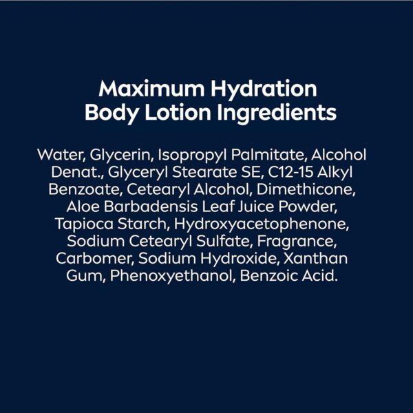 NIVEA MEN Skin Care Set for Men with Aloe Vera, Maximum Hydration Hydrating Body Lotion for Men, 16.9 Fl Oz Bottle + Maximum Hydration Hydrating Body Wash for Men, 16.9 Fl Oz Bottle (Pack of 3)