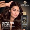L'Oreal Paris Elvive Total Repair 5 Protein Recharge Leave In Conditioner Treatment, and Heat Protectant, 2 pack, (5.1 Ounce each) (Packaging May Vary)