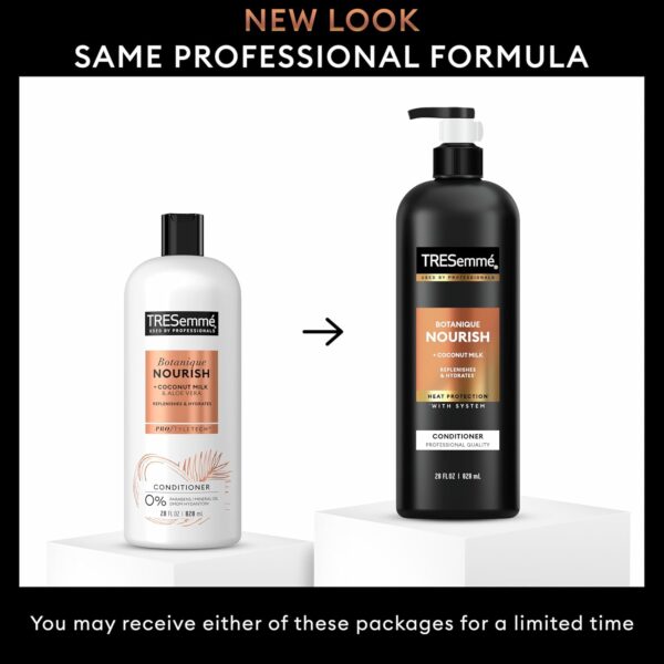 TRESemmé Conditioner Botanique Nourish 4 Pack With 100% Natural Coconut Milk and Aloe Vera 28 Fl Oz