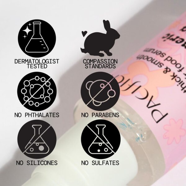 Pacifica Invisible Calming Hair Serum, Frizz Control & Hair Thickening Treatment for Fuller-Looking Hair – Unscented Leave-In Scalp Serum with Peptides, Biotin & Caffeine 1 fl oz, Vegan & Cruelty-Free