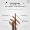 stila Stay All Day® Smudge & Set Waterproof Gel Liner | Long-Wear Gel Eyeliner Pencil for Tightlining, Waterline & Smoky Eye Looks | 12-Hour Wear, No Budge & Fade-Proof