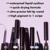 e.l.f. H2O Proof Inkwell Eyeliner Pen, High-pigment, Waterproof Liquid Eyeliner, Delivers A Matte Finish, Vegan & Cruelty-free, Dark Envy