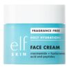 e.l.f. SKIN Holy Hydration! Face Cream, Fragrance Free, Smooth, Non-Greasy, Lightweight, Nourishing, Moisturises, Softens, Absorbs Quickly, Suitable For All Skin Types