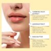 iiniim Lemon Ginger Lip Balm for Women Girls Hydrating Moisturizing Smooth Formula Dry Lips Care Non Greasy Long Lasting Yellow One Size