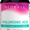 NeoCell Hyaluronic Acid Capsules, Essential Lubricant, Supports Tissue Hydration, Gluten Free, 60 Count, 1 Bottle