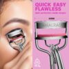Eye Lash Curler with 6 Replacement Pads, Whalrace Eyelash Curlers Superior Curling Effect, Beautiful and Easy to Identify-Silver Purple Red