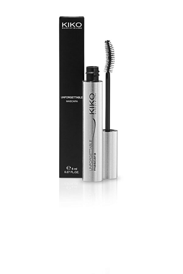KIKO Milano Unforgettable Volume & Curl Mascara | Long-lasting Curling Mascara With Anatomical Brush