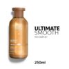 Wella Professionals ULTIMATE SMOOTH Shampoo for Dry, Dull & Frizzy Hair | For Shine & Smoothness | With Squalane & Omega 9 | Color Safe