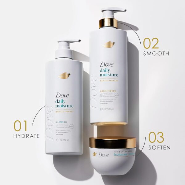 Dove Hair Hyaluronic Moisture 10in1 Serum Mask 9.2 fl oz