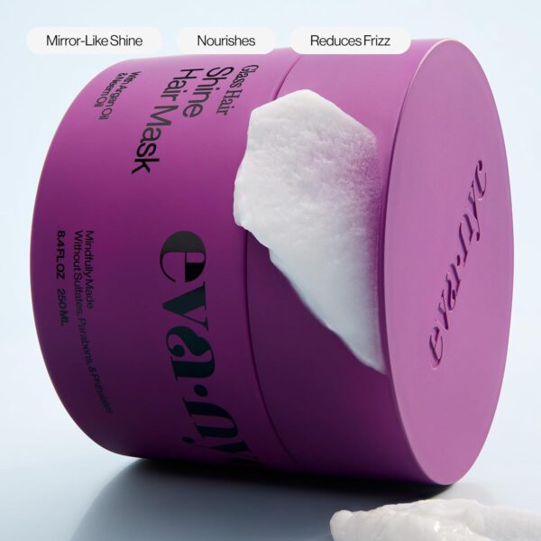 Eva NYC Glass Hair Shine Hair Mask, 8.4 fl oz