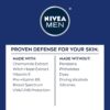 NIVEA MEN Sensitive Face Lotion with SPF 15, Broad Spectrum Sunscreen, 3 Pack of 2.5 Fl Oz Tubes