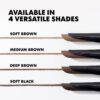 L.A. Girl Brow Saber Eyebrow Shaping Pencil, Medium Brown GBP368