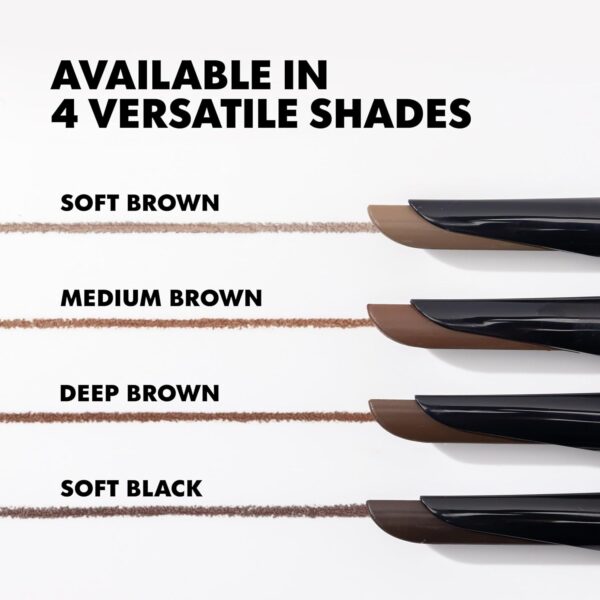 L.A. Girl Brow Saber Eyebrow Shaping Pencil, Medium Brown GBP368