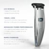 ConairMAN Beard Trimmer for Men, for Face and Mustache, Wet/Dry Beard and Stubble Trimmer, Flex Contouring Head with 15 Precise Settings and Premium