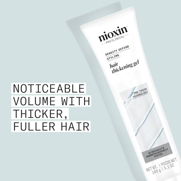 Nioxin Density Defend Hair Thickening Gel | For Volumizing and Fuller Hair| No Stickiness or Stiffness | 5.1 Fl Oz