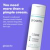 Proactiv Acne Cleanser - Benzoyl Peroxide Face Wash and Acne Treatment - Daily Facial Cleanser and Hyularonic Acid Moisturizer with Exfoliating Beads - 60 Day Supply, 4 Oz