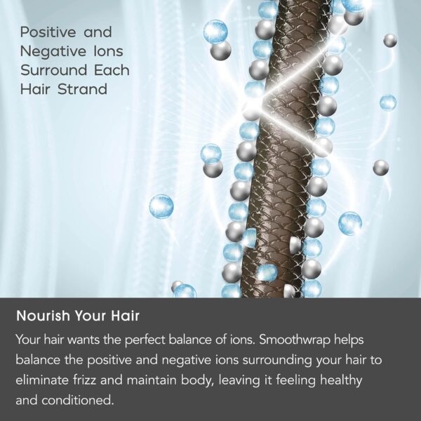 INFINITIPRO BY CONAIR SmoothWrap Hair Dryer with Diffuser | Blow Dryer for Less Frizz, More Volume and Body | With Advanced Plasma and Ceramic Technology | Mint