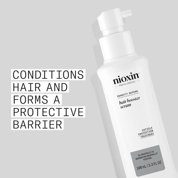 Nioxin Hair Booster Serum | Advanced Leave-In Hair Treatment| Strengthens and Conditions | 3.4 Fl oz.