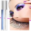 Glitter Sparkling Mascara - Long-Lasting, Thickening & Lengthening, Ideal for Weddings, Great for Asian Lashes(A, One Size)