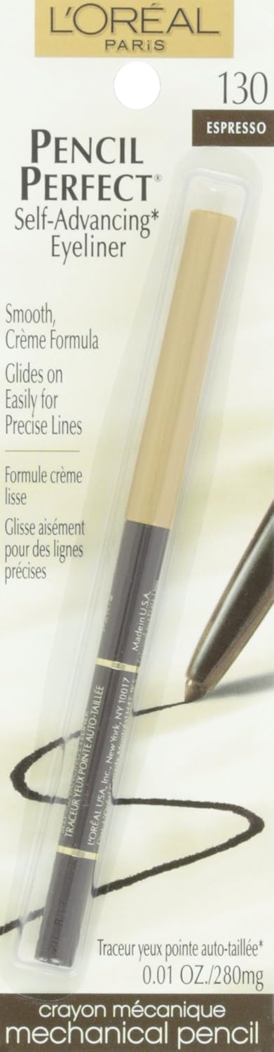 L'Oreal Paris Pencil Perfect Self-Advancing Eyeliner, Expresso, 0.01 oz.