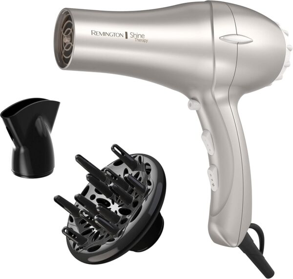 REMINGTON Shine Therapy Argan Oil & Keratin Hair Dryer/Blow Dryer