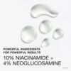 Neutrogena Stubborn Texture Resurfacing Serum With 10% Niacinamide & 4% Neoglucosamine designed for Acne-Prone, Improves Uneven Skin Tone & Refines Texture, Fragrance-Free, 1 fl. oz