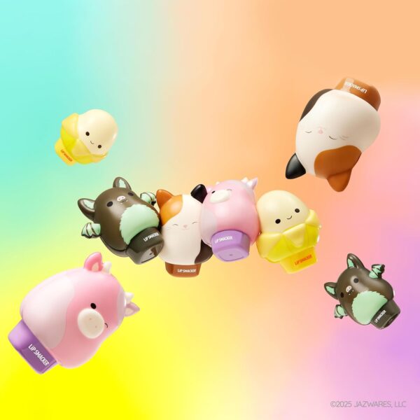 Lip Smacker Squishmallows Moisturizing Lip Balm, Fun Soft Squishy Collectible Top, Grape Flavored Hydration - Patty